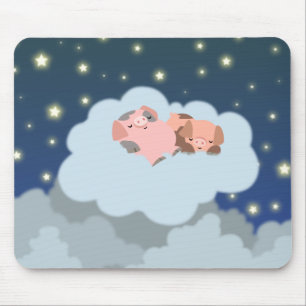 Slumra Pigletstecknadmousepad Musmatta