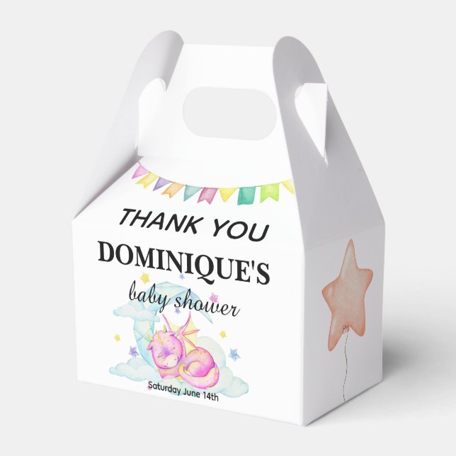 Slumrering av dram-drömmar - Favoritruta för babyv Presentaskar (Framsidan Sidan)