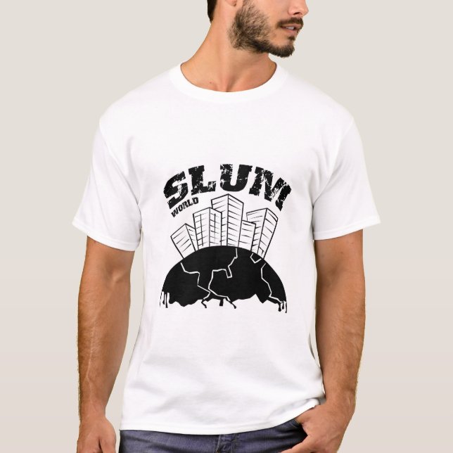 slumvärld tee shirt (Framsida)