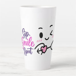 Slurk, le, upprepa mugg