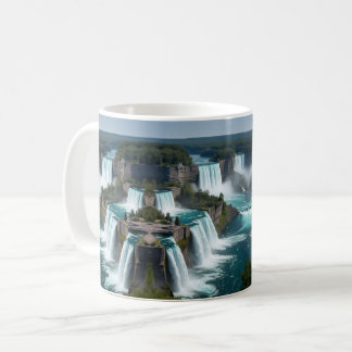 “Slurk vid fallen – Niagara i varje ” Kaffemugg