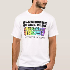 Slushwave Social Klubb Square på Light LogoJr T Shirt