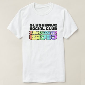 Slushwave Social Klubb Square på Light LogoJr T Shirt