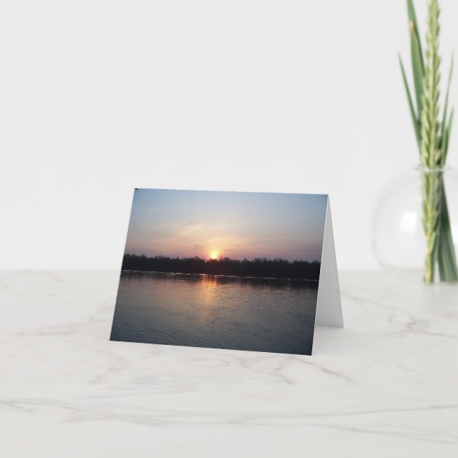 Slut av dagen kort (Framsida)