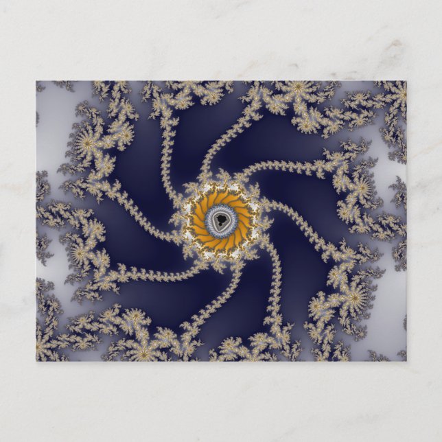 Slut Fractal - Fractal vykort (Framsida)