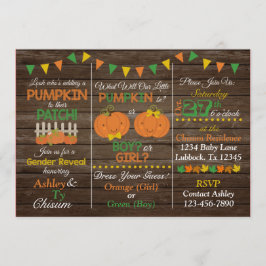 Slut-Gender-inbjudan Inbjudningar