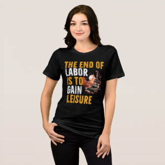 Slut på arbete är att få fritidsarbete 2024 t shirt