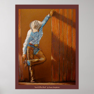 "Slut på banan" av Susan Bergstrom Poster