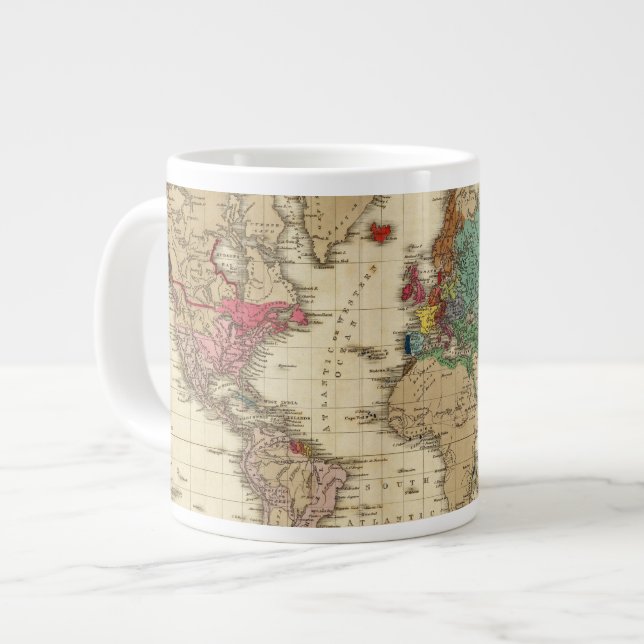 Slut på den allmänna freden 1828 AD Jumbo Mugg (Framsida vänster)