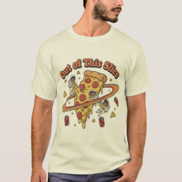 Slut på den här segmentpizza-bilden t shirt