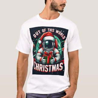 Slut på den här världsjulen - Astronaut Helgdag T- T Shirt