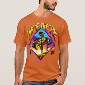 Slut på den inhemska amerikanska tågåtervändaren t shirt
