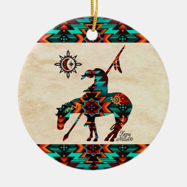 Slut på den keramiska dekorationen julgransprydnad keramik (Framsidan)