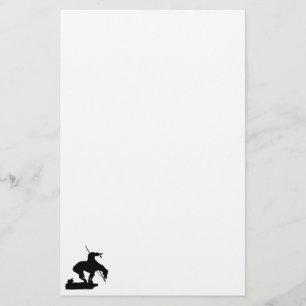 Slut på den stationära Pappra för Silhouette Brevpapper