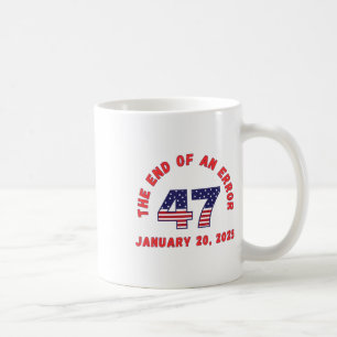 Slut på felinstallation, januari 20 2025 kaffemugg