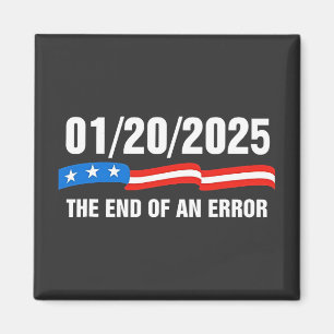 Slut på felmeddelande januari 2025 Trump-installat Magnet