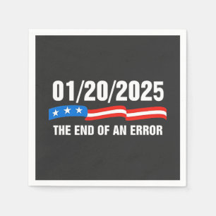 Slut på felmeddelande januari 2025 Trump-installat Pappersservett