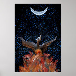 Slut på Flames: Phoenix Stigning Poster utskrift