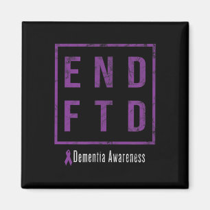 Slut på FTD, disted Frontotemporal Dementia Awaren Magnet