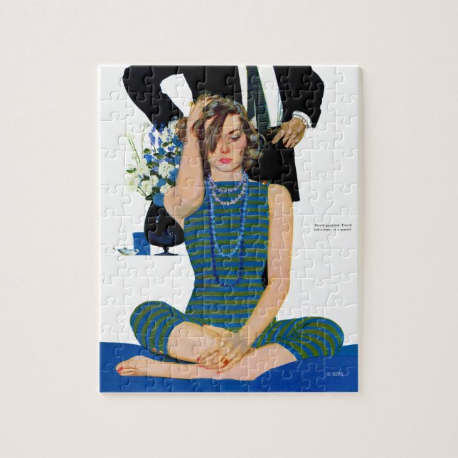 Slut på Giftermål Pussel (Vertikal)