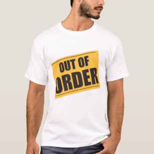 Slut på Gult-signal T Shirt