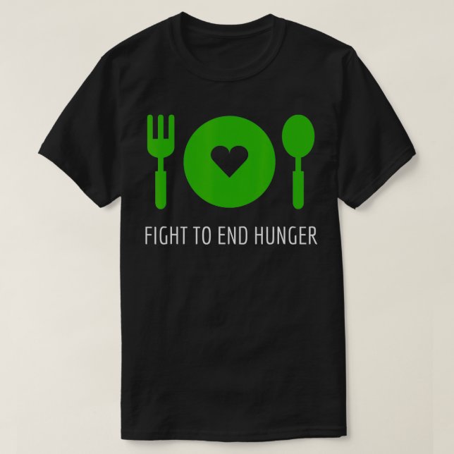 Slut på Hungriget nu T Shirt (Design framsida)
