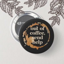 Slut på Kaffe Skicka Hjälp Rolig Kaffeberoende