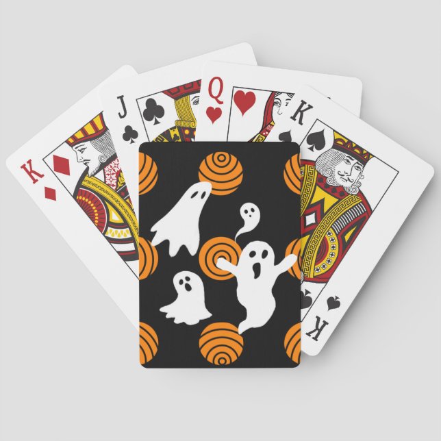 Slut på kontroll Ghost Casinokort (Baksidan)