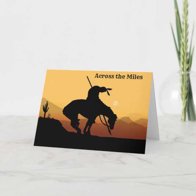 Slut på kortet för spårhälsning kort (Framsida)