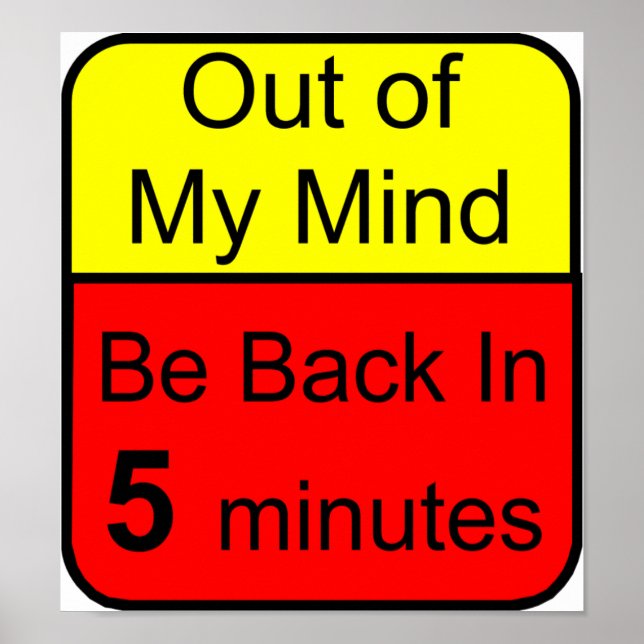 Slut på mitt sinne poster (Framsidan)