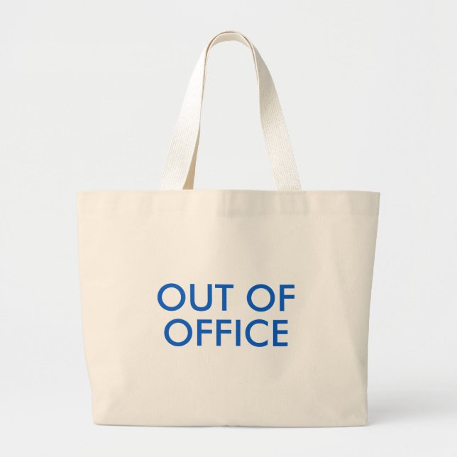 Slut på Office Tote Bag Jumbo Tygkasse (Framsidan)