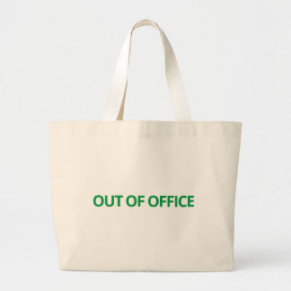 Slut på Office Tote Bag | Vacation Tote Jumbo Tygkasse