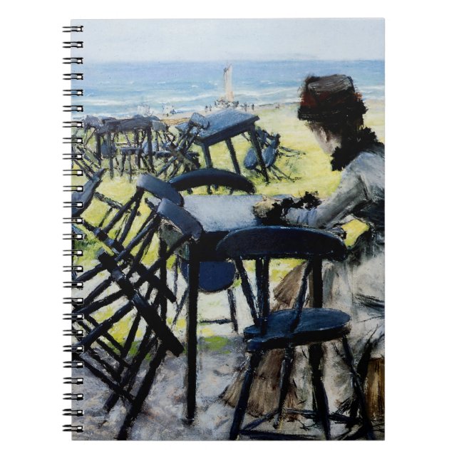 Slut på säsong anteckningsbok med spiral (Framsidan)