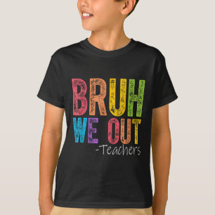 Slut på skolårets lärare Sommarblåh vi ut T Shirt