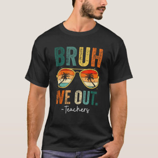 Slut på skolårets lärare Sommarblåh vi ut T Shirt