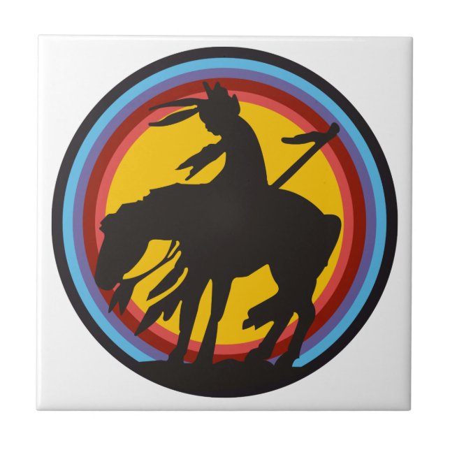 Slut på spåret kakelplatta (Framsidan)