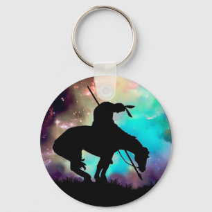 Slut på spårnyckelkedjan nyckelring