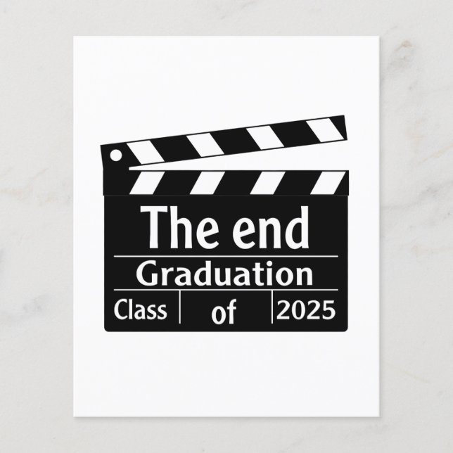 Slut på Studenten 2025-filmen Student Flygblad (Framsidan)
