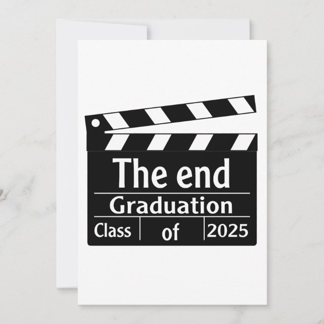 Slut på Studenten 2025-filmen Student Inbjudningar (Framsida)
