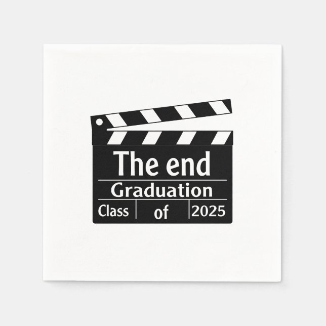 Slut på Studenten 2025-filmen Student Pappersservett (Framsidan)