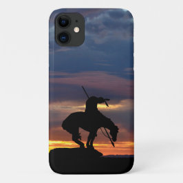 Slut på tåget Silhouette Iphone case