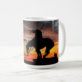 Slut på tågkaffe Mugg