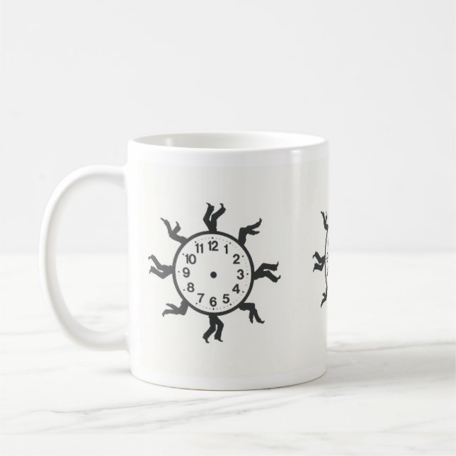 Slut på Tid Kaffemugg (Vänster)