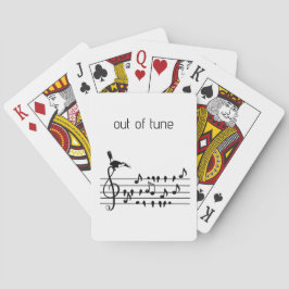 Slut på Tune, tukanen går med sångfåglar Casinokort