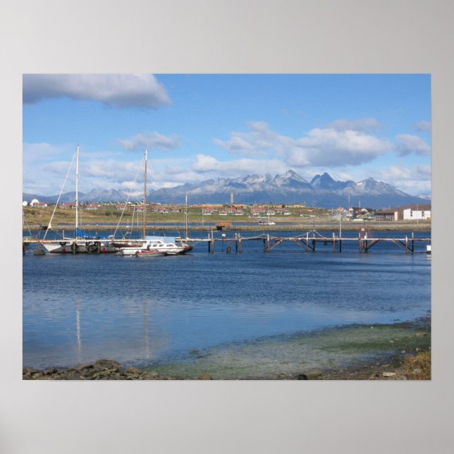 Slut på världen, Ushuaia, Argentina Poster (Framsidan)