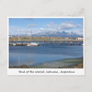 Slut på världen, Ushuaia, Argentina Vykort