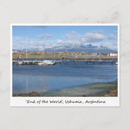 Slut på världen, Ushuaia, Argentina Vykort