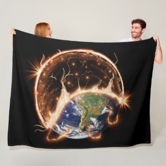 Slut på världsfilten fleecefilt