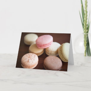 Slut upp av Macaroons Kort