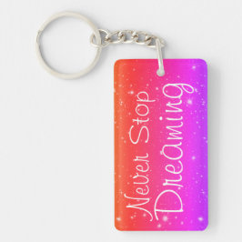 Sluta aldrig drömma färgstarka stjärnor